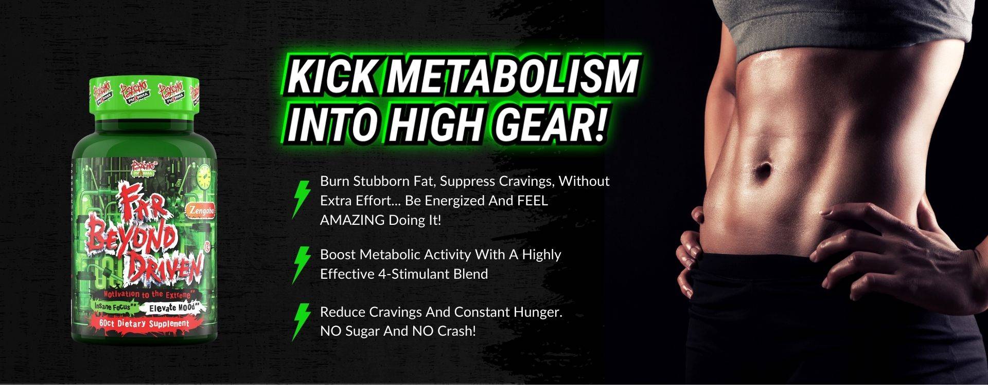 Far Beyond Driven Burn Fat And Energize Your Lifestyle! Psycho Pharma